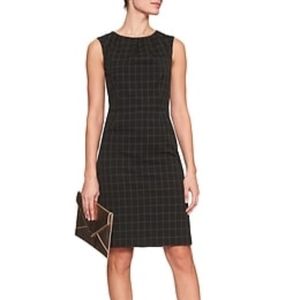 Banana Republic Windowpane Sheath Dress